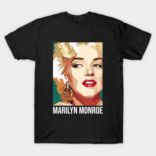 Marilyn Monroe black T-Shirt